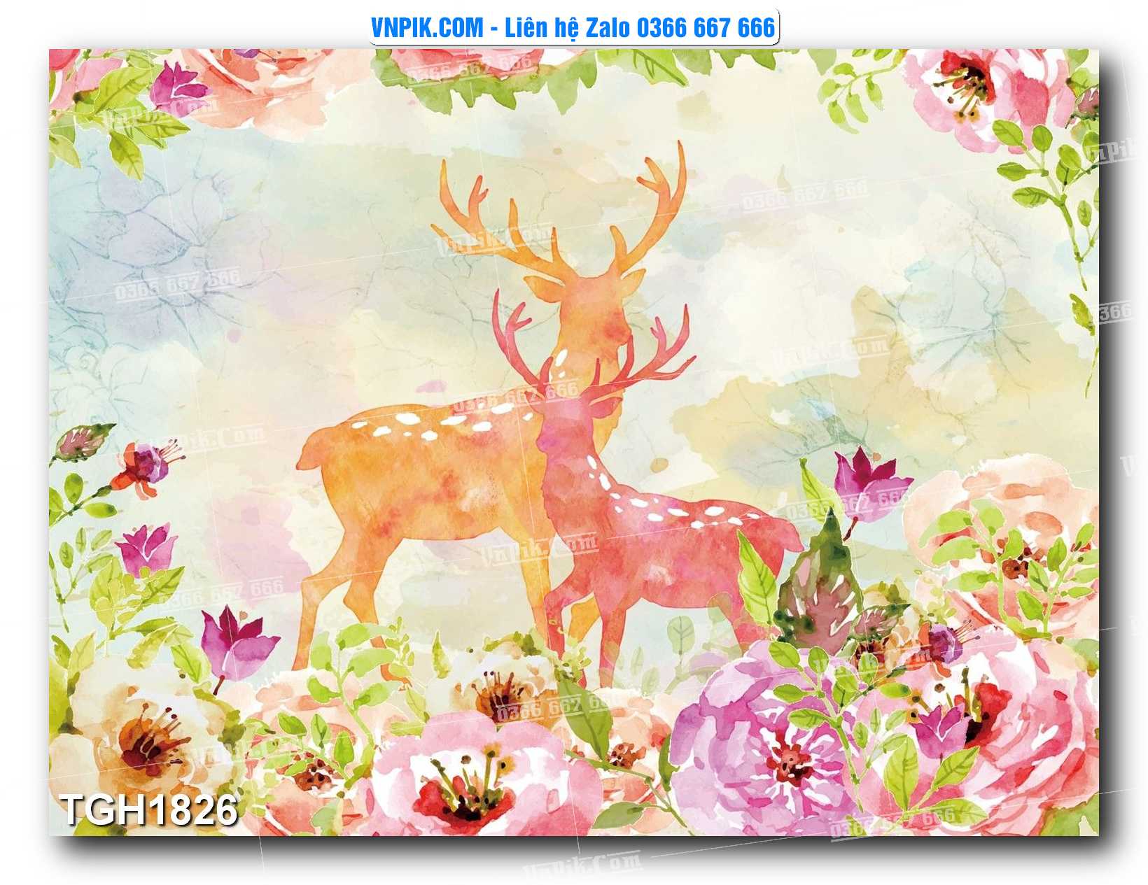 Tranh Ghép Treo Tường Mã File TGH1826