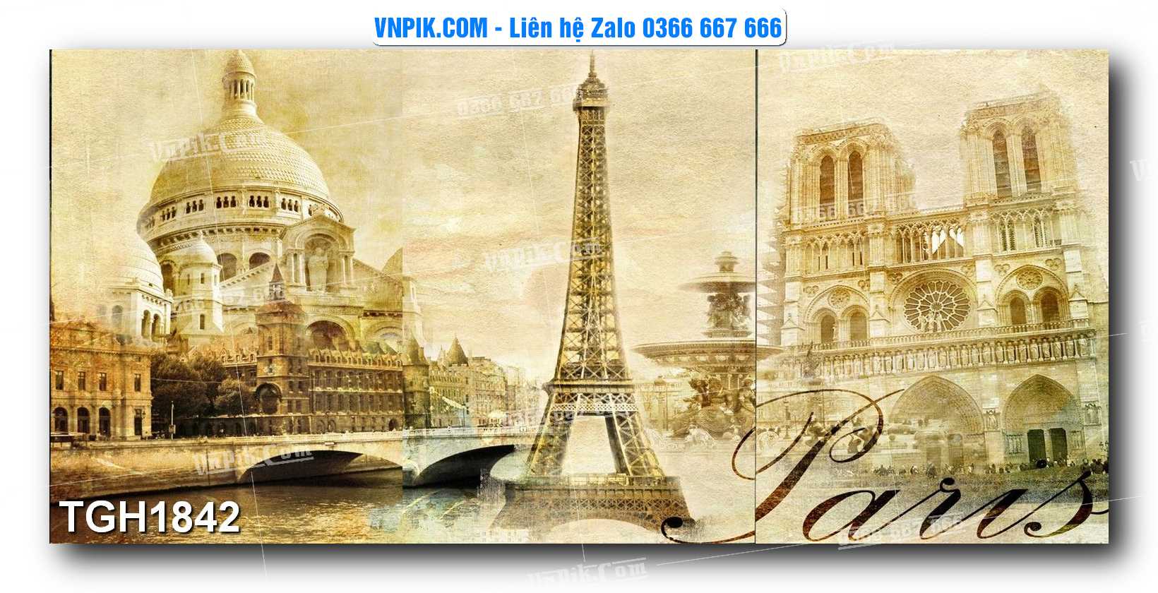 Tranh Ghép Treo Tường Mã File TGH1842