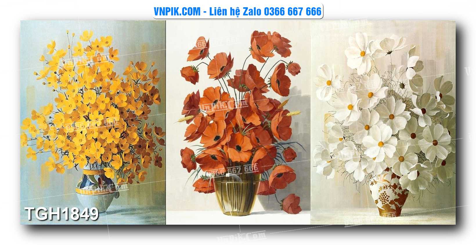 Tranh Ghép Treo Tường Mã File TGH1849