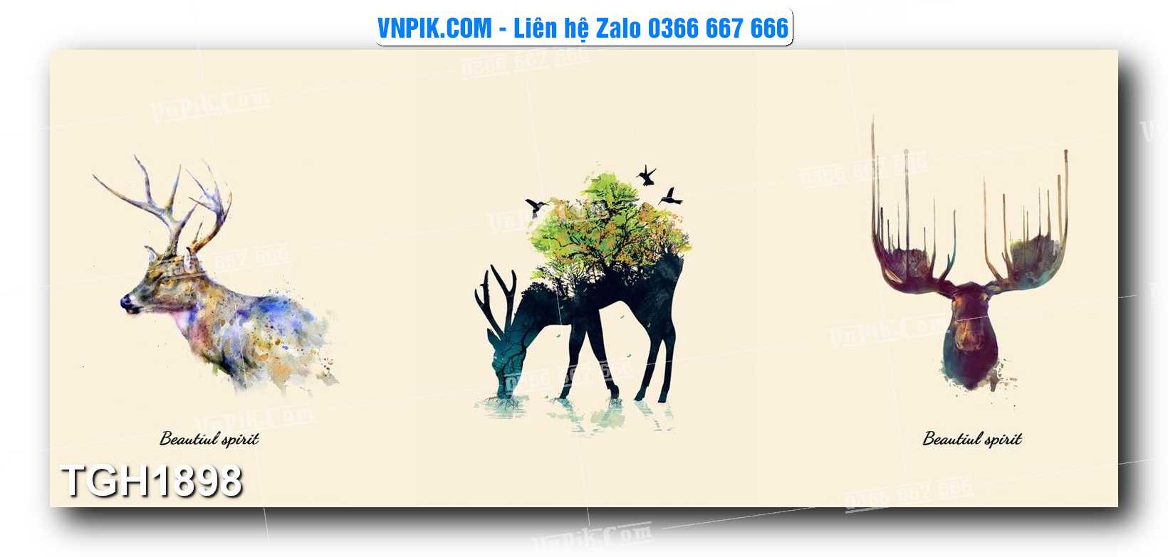 Tranh Ghép Treo Tường Mã File TGH1898
