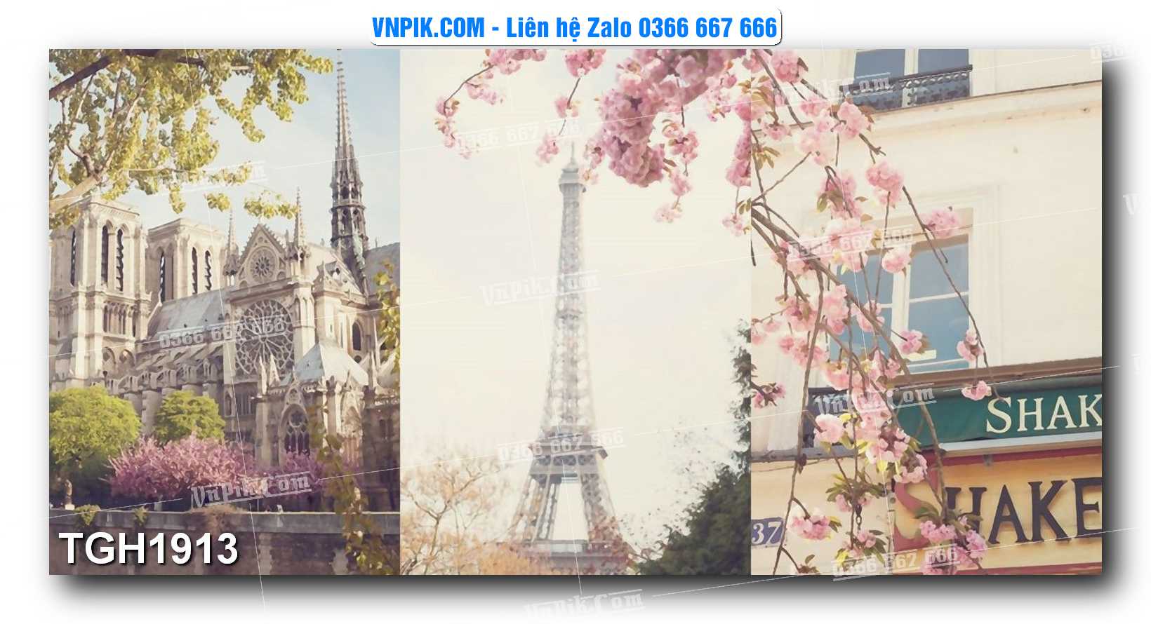 Tranh Ghép Treo Tường Mã File TGH1913