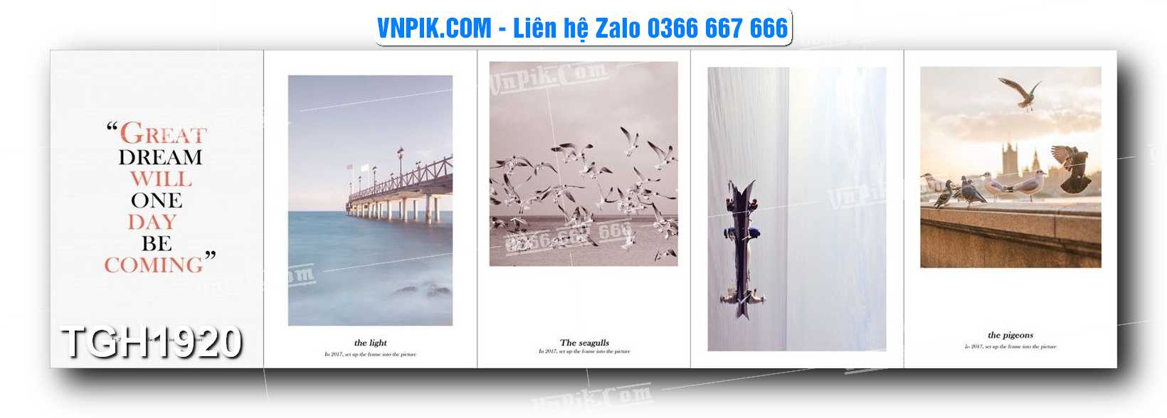 Tranh Ghép Treo Tường Mã File TGH1920