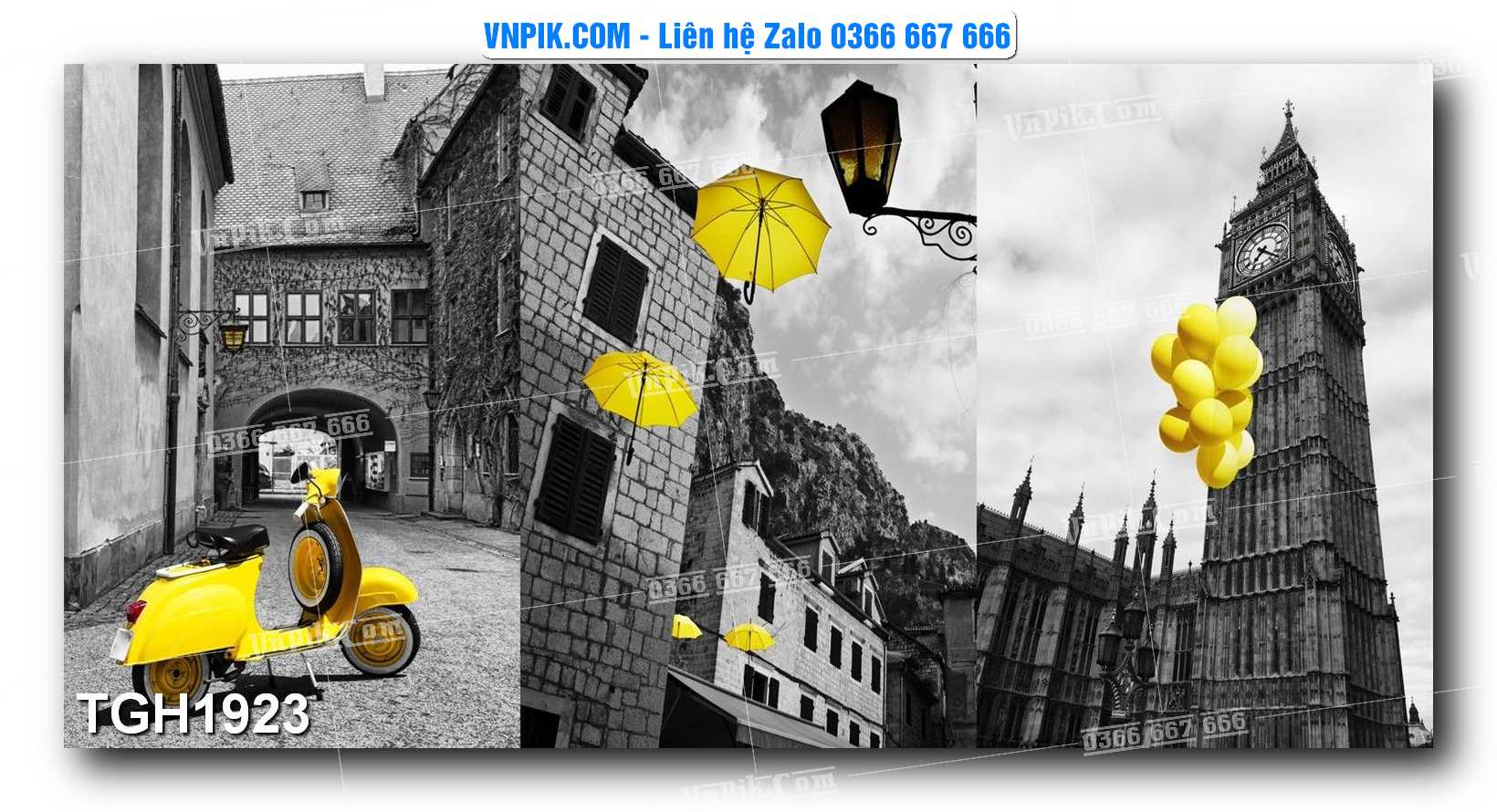 Tranh Ghép Treo Tường Mã File TGH1923