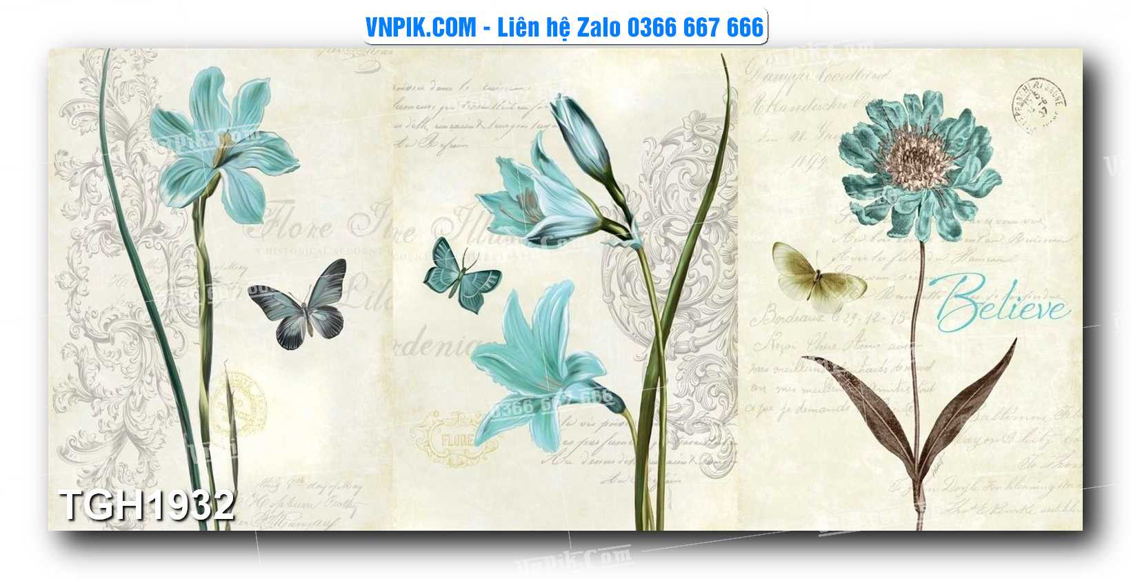 Tranh Ghép Treo Tường Mã File TGH1932