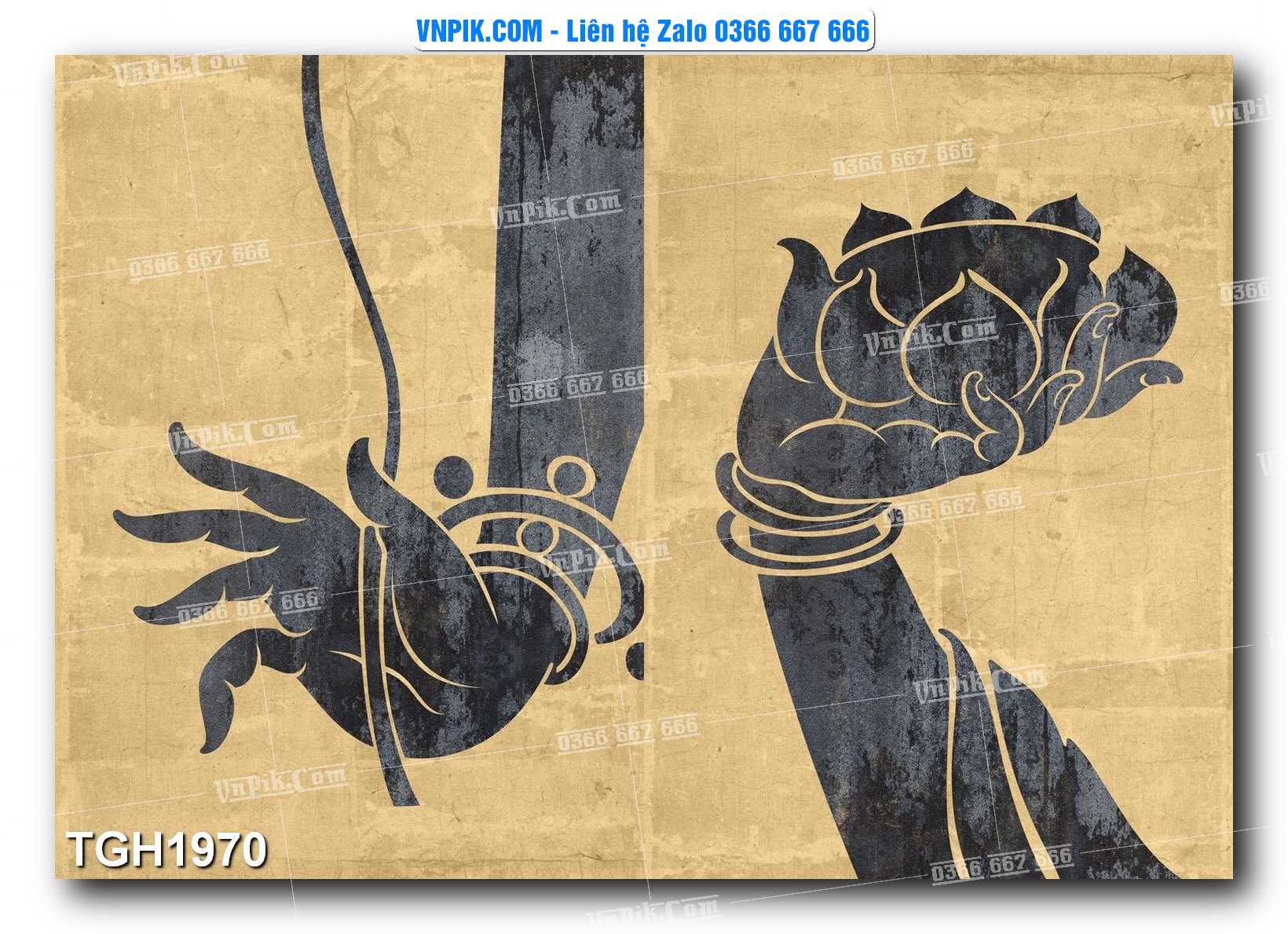 Tranh Ghép Treo Tường Mã File TGH1970