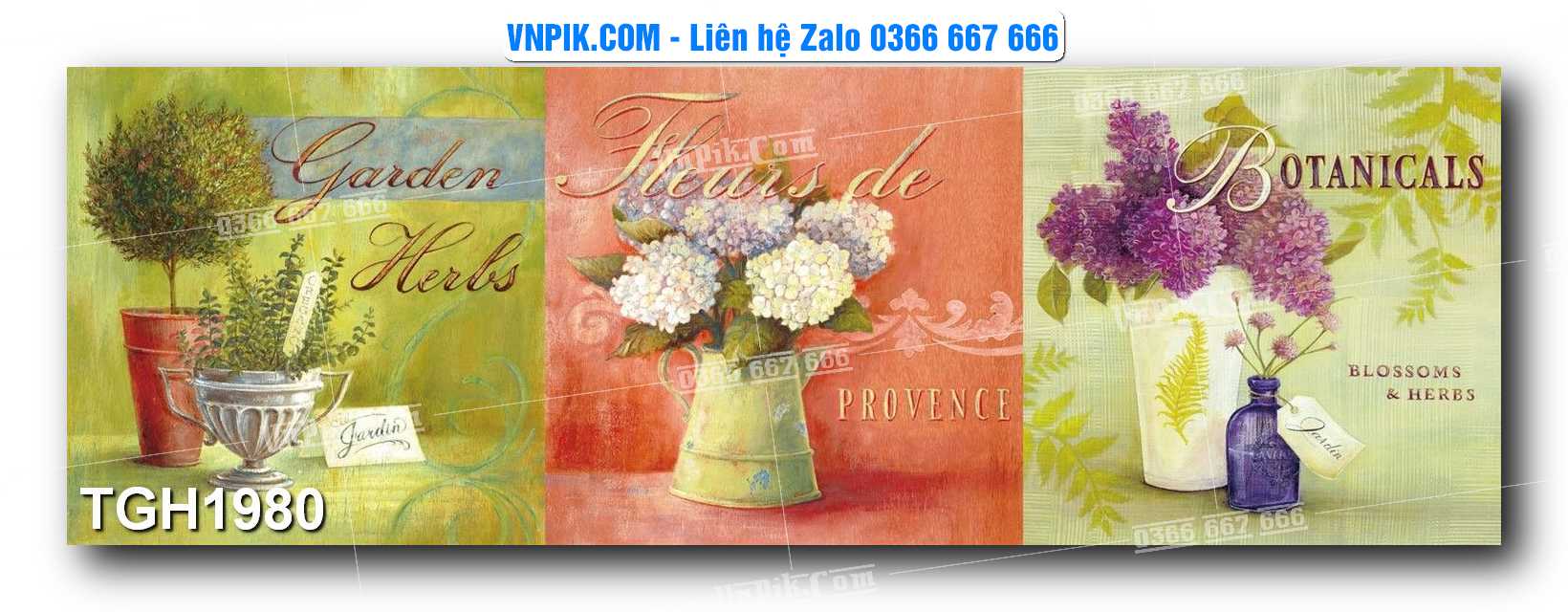 Tranh Ghép Treo Tường Mã File TGH1980
