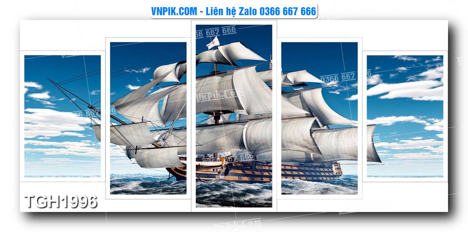 Tranh Ghép Treo Tường Mã File TGH1996
