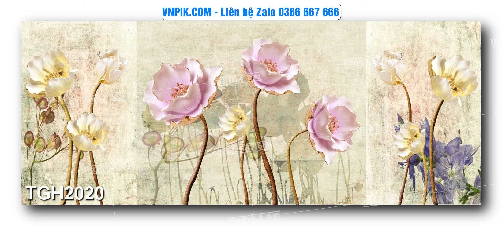 Tranh Ghép Treo Tường Mã File TGH2020