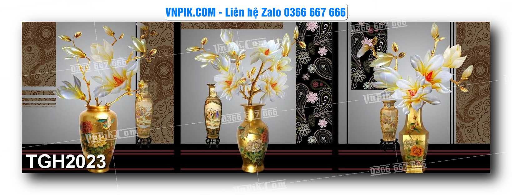 Tranh Ghép Treo Tường Mã File TGH2023