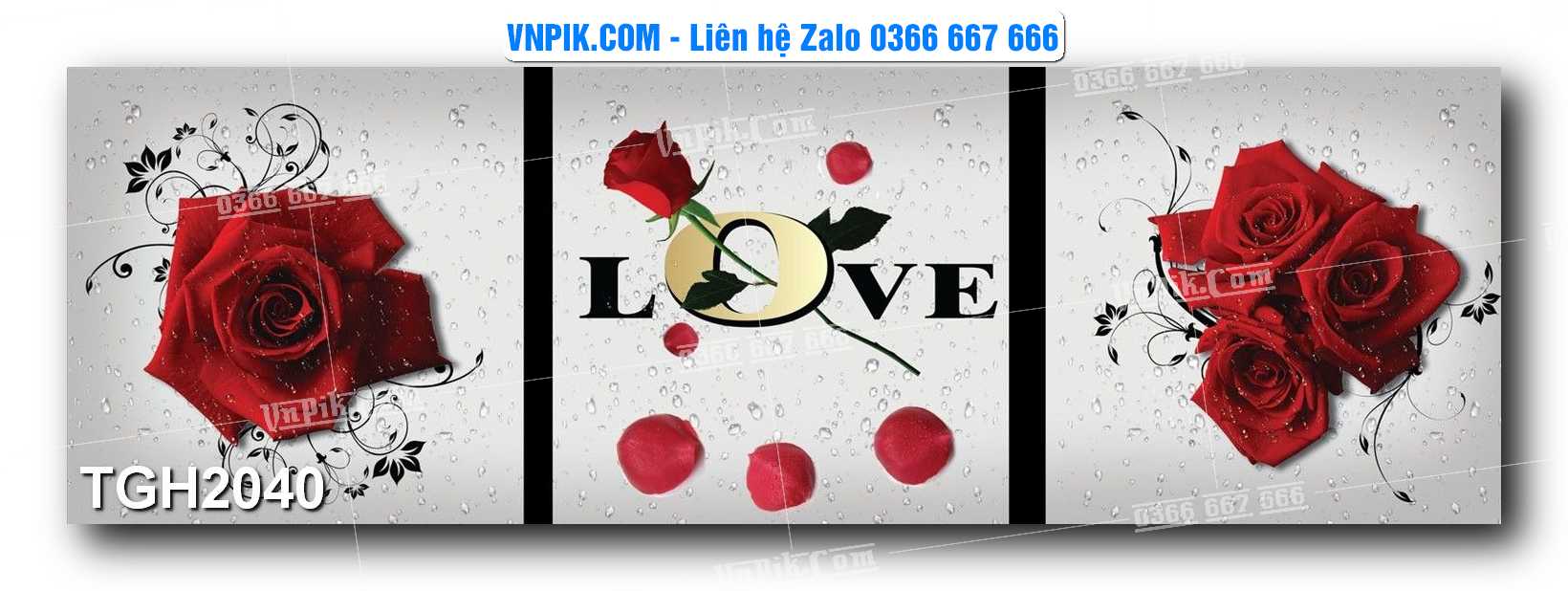 Tranh Ghép Treo Tường Mã File TGH2040