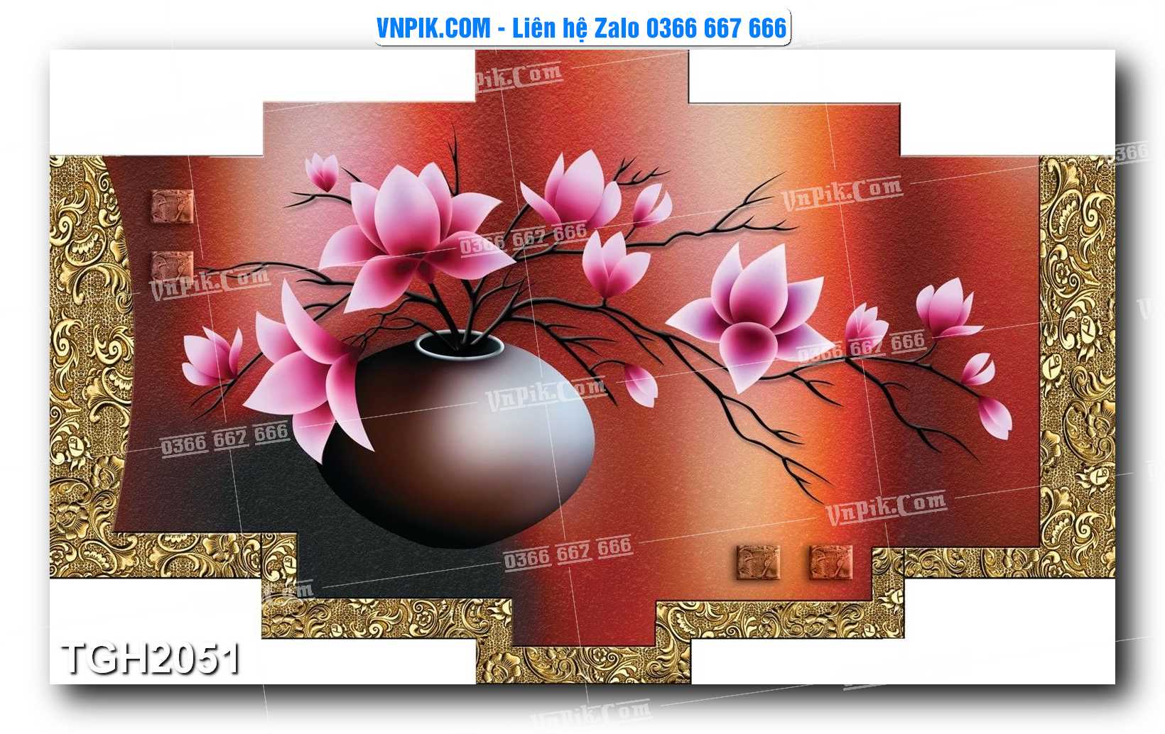 Tranh Ghép Treo Tường Mã File TGH2051