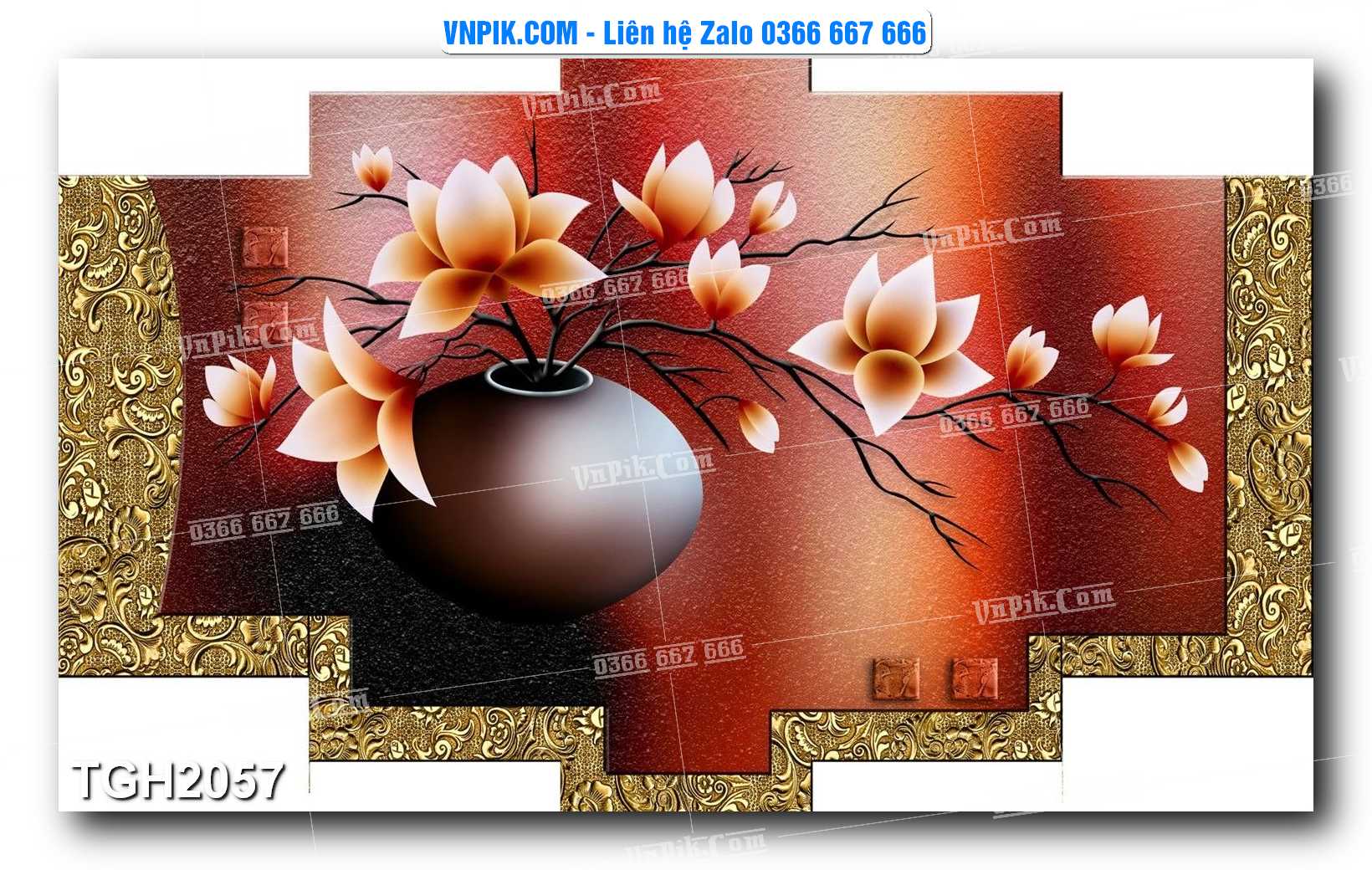 Tranh Ghép Treo Tường Mã File TGH2057