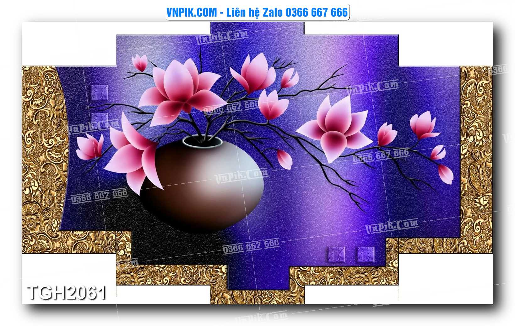 Tranh Ghép Treo Tường Mã File TGH2061