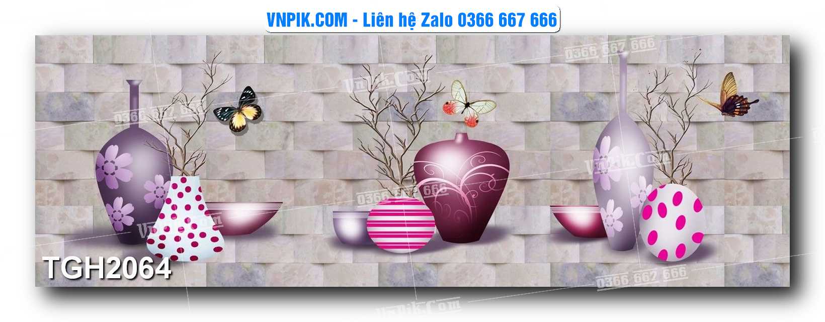 Tranh Ghép Treo Tường Mã File TGH2064