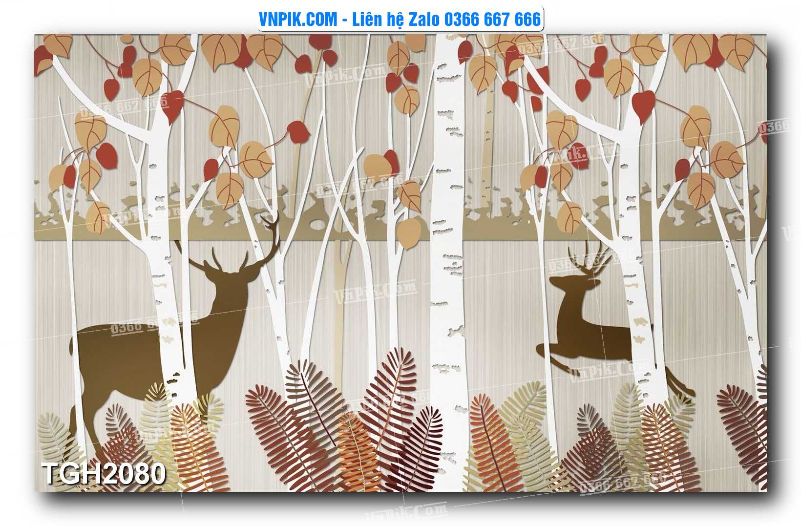 Tranh Ghép Treo Tường Mã File TGH2080