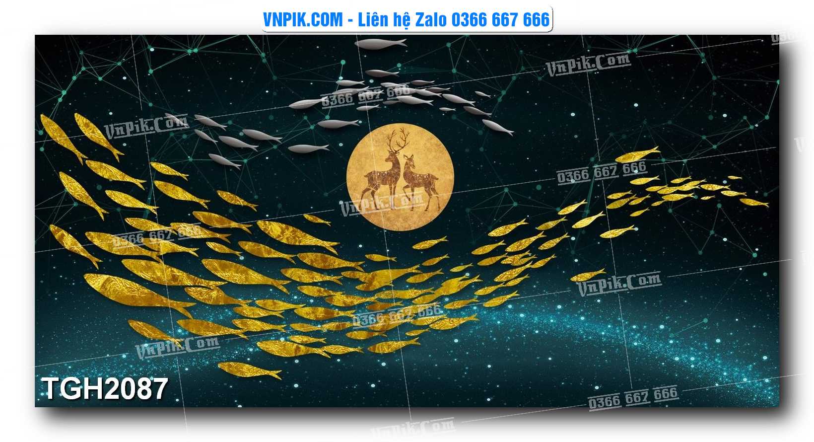 Tranh Ghép Treo Tường Mã File TGH2087