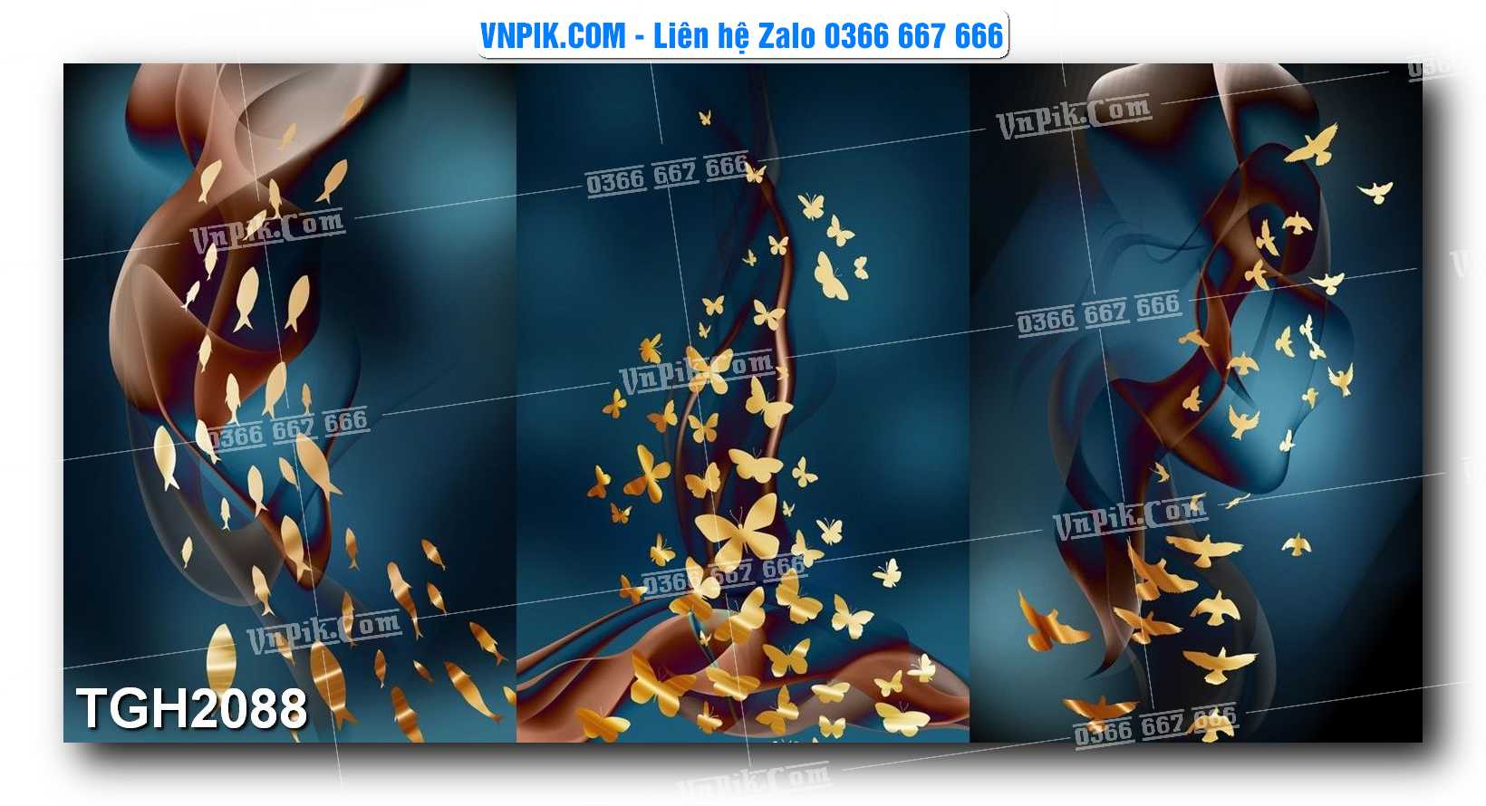 Tranh Ghép Treo Tường Mã File TGH2088