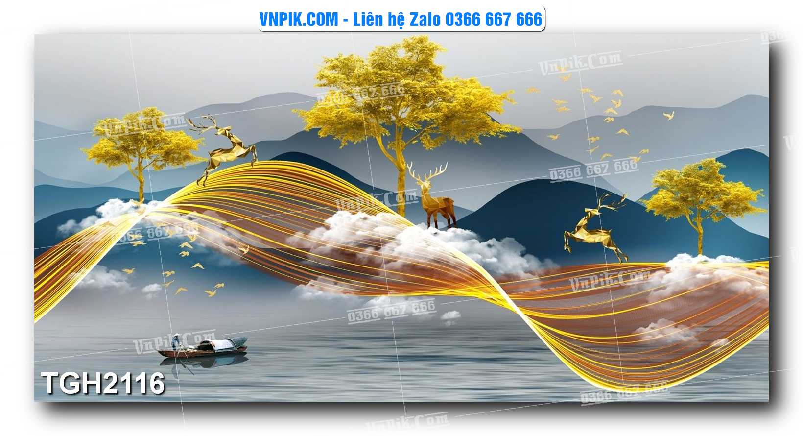 Tranh Ghép Treo Tường Mã File TGH2115