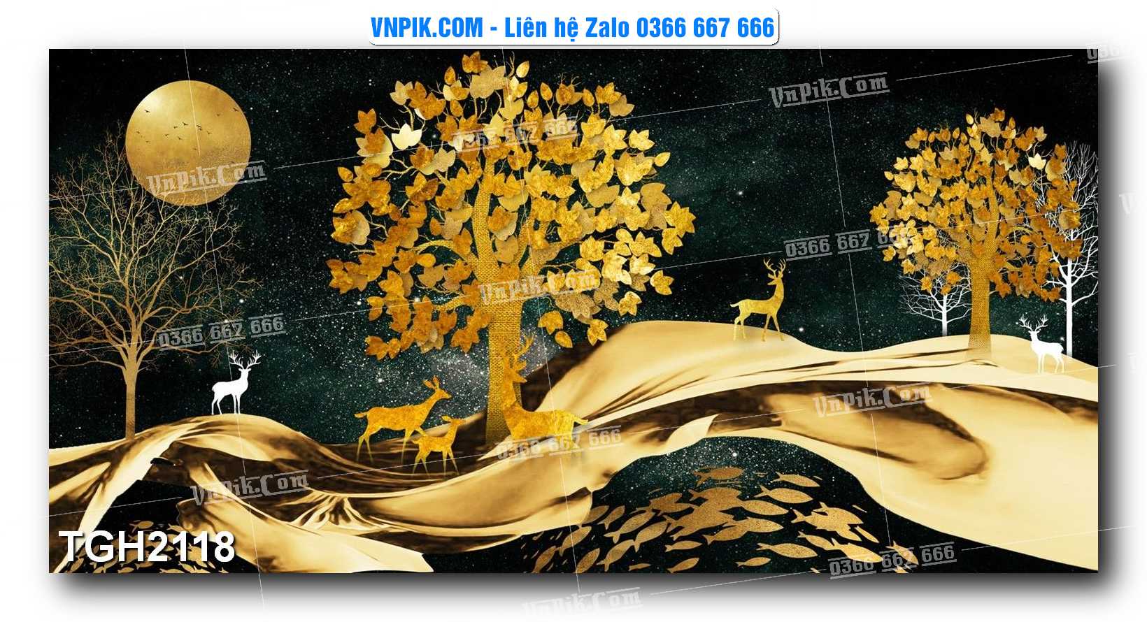 Tranh Ghép Treo Tường Mã File TGH2118