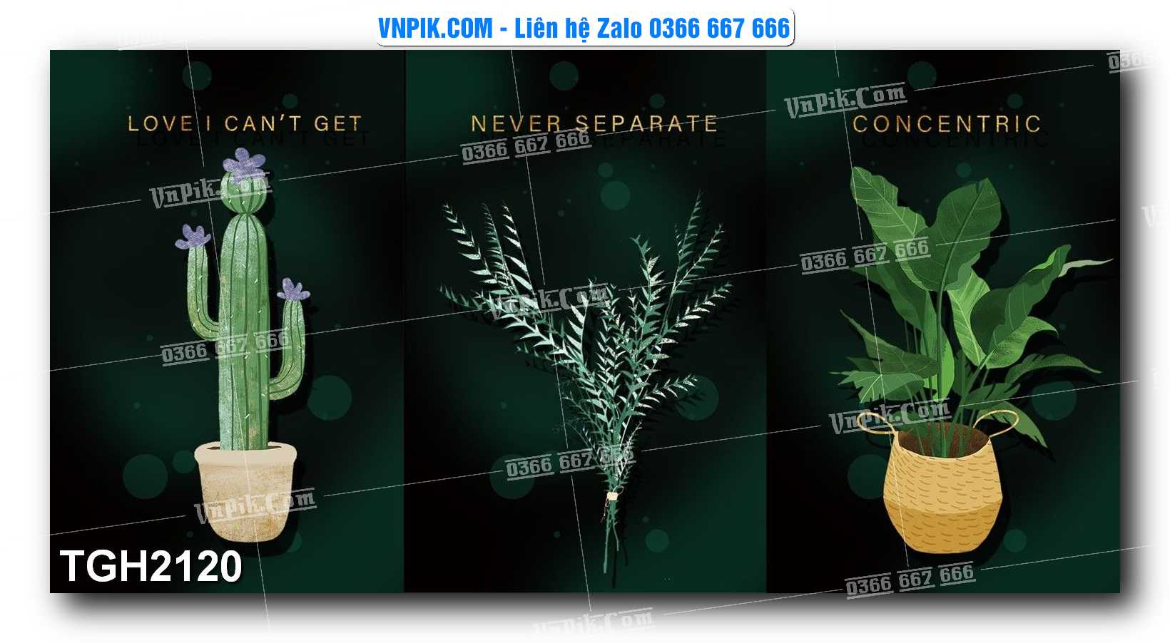 Tranh Ghép Treo Tường Mã File TGH2120