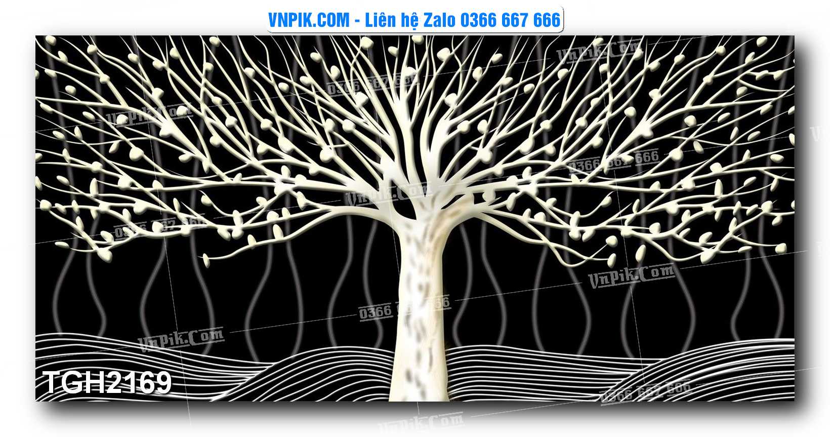 Tranh Ghép Treo Tường Mã File TGH2169