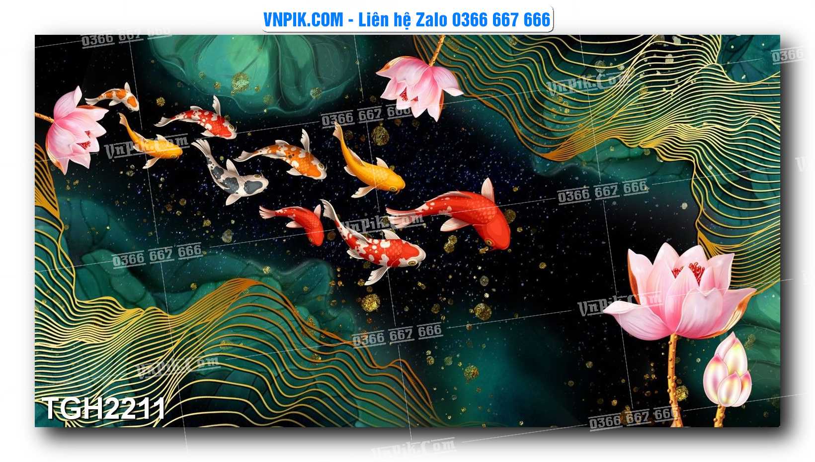 Tranh Ghép Treo Tường Mã File TGH2211