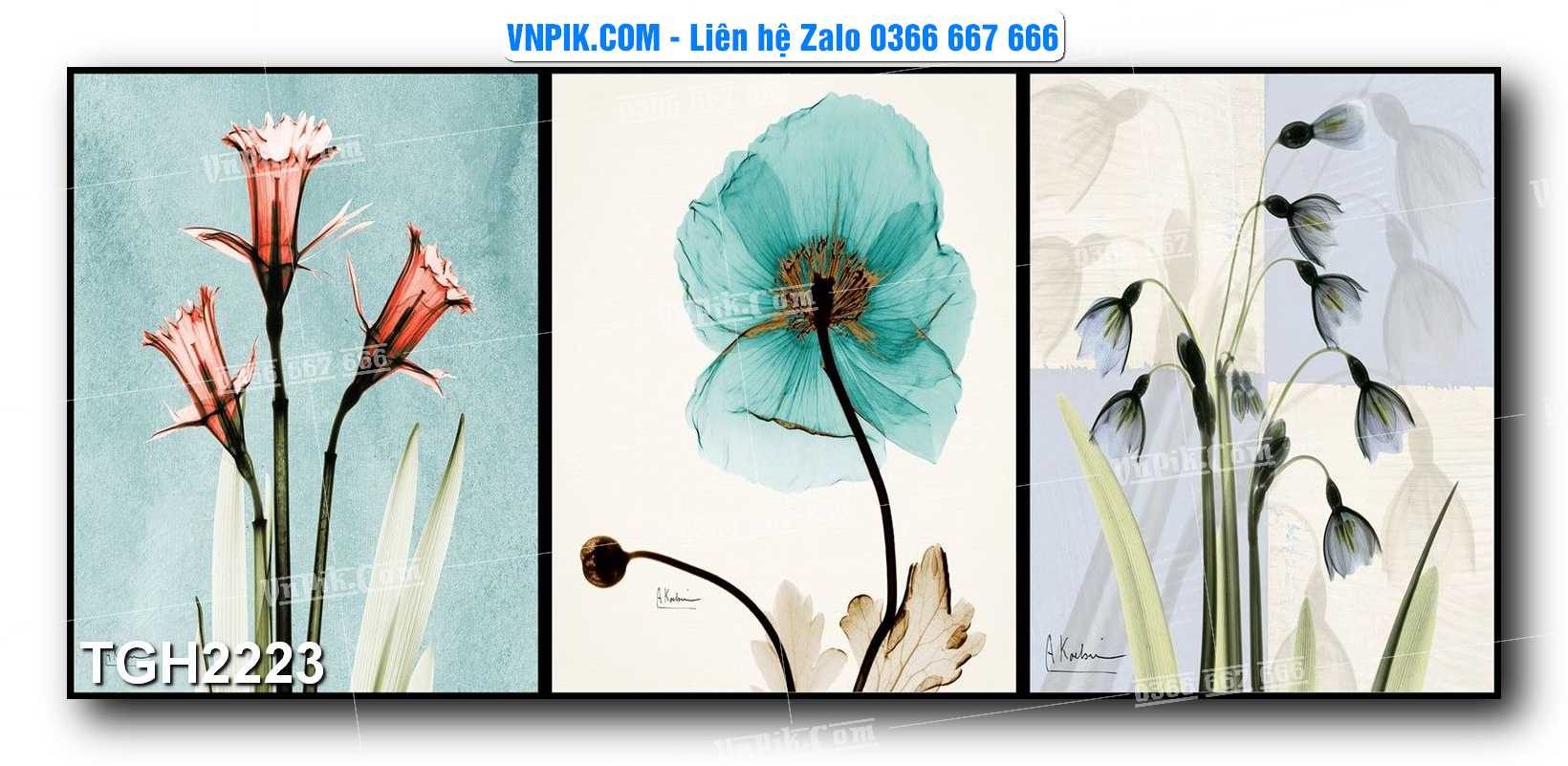 Tranh Ghép Treo Tường Mã File TGH2223