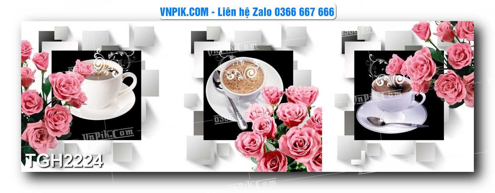 Tranh Ghép Treo Tường Mã File TGH2224