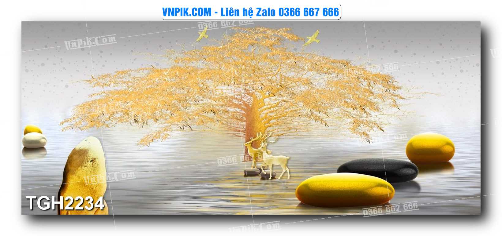 Tranh Ghép Treo Tường Mã File TGH2234