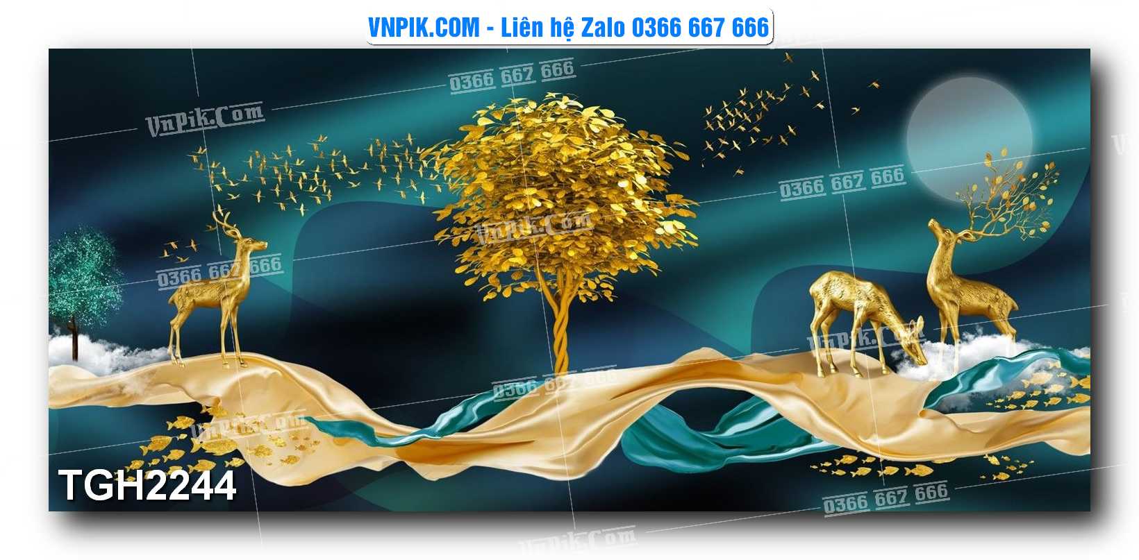 Tranh Ghép Treo Tường Mã File TGH2244