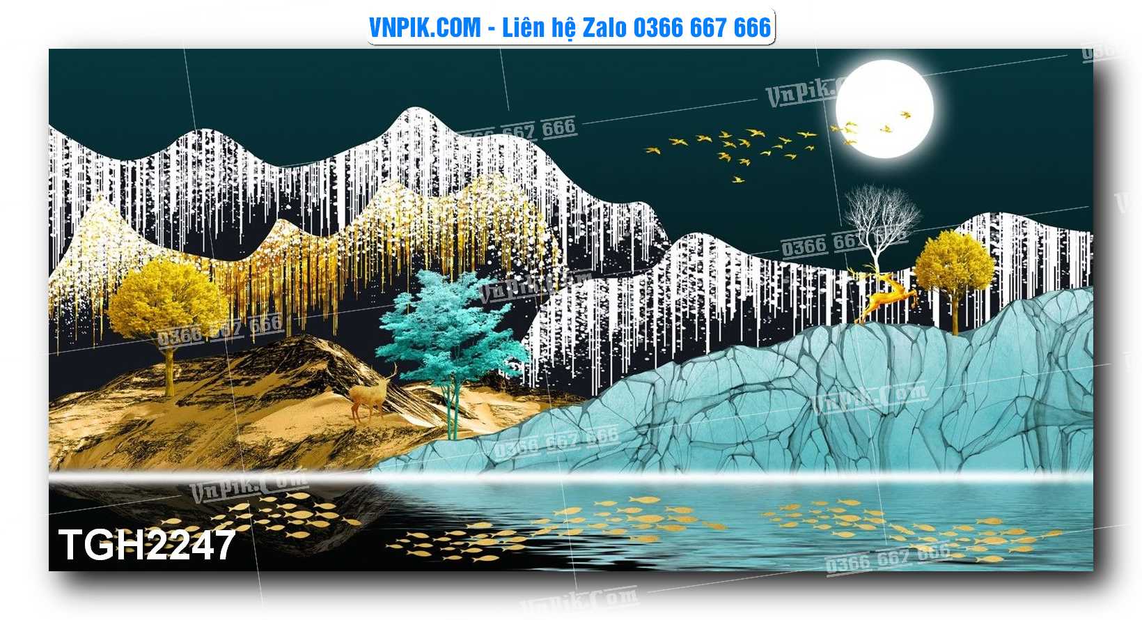 Tranh Ghép Treo Tường Mã File TGH2247