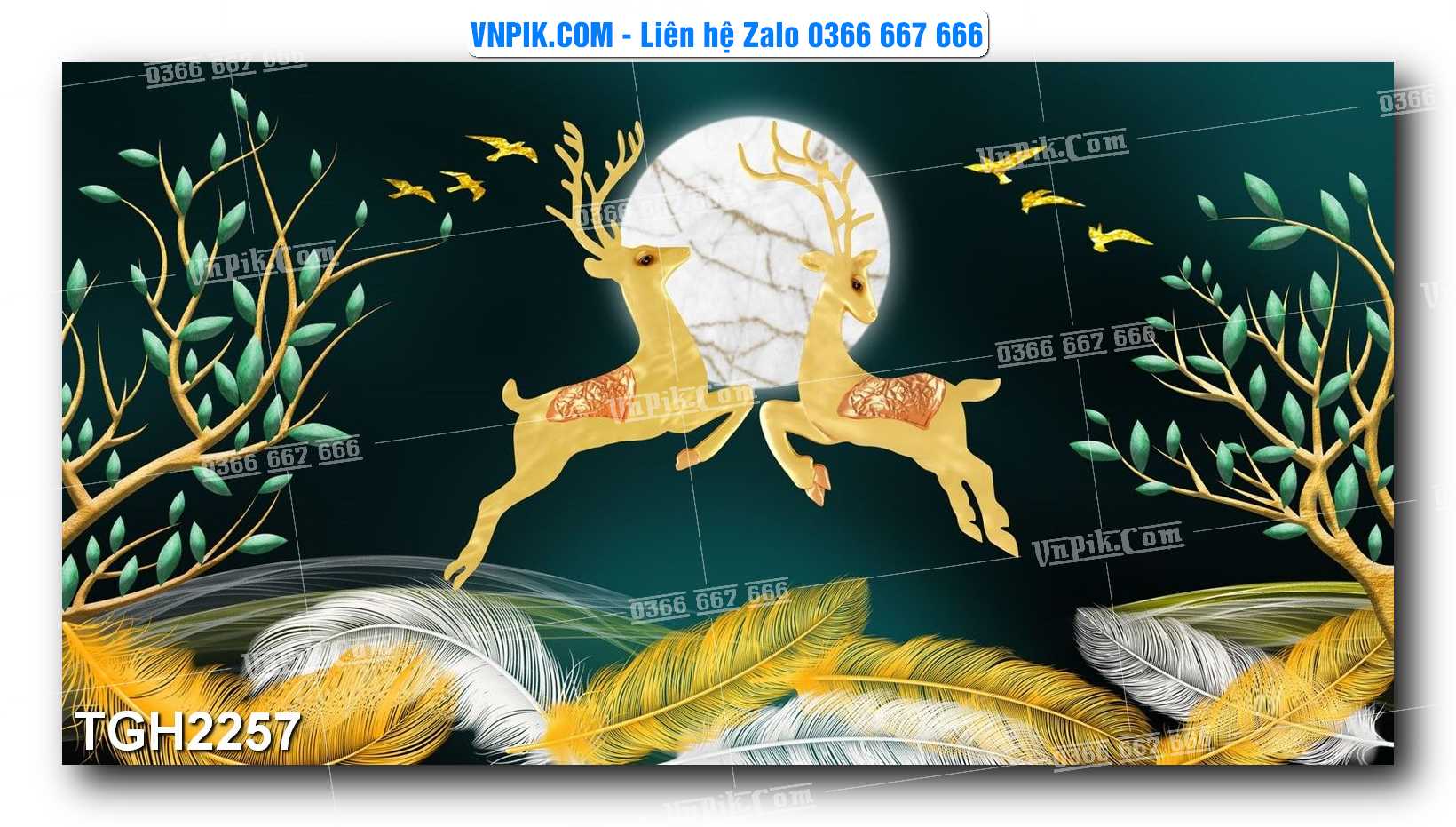 Tranh Ghép Treo Tường Mã File TGH2257