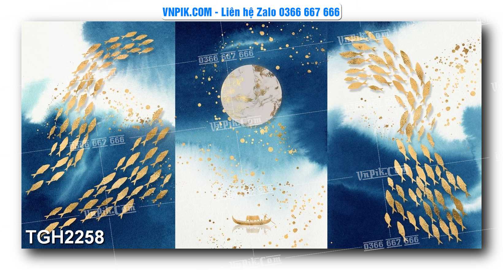 Tranh Ghép Treo Tường Mã File TGH2258