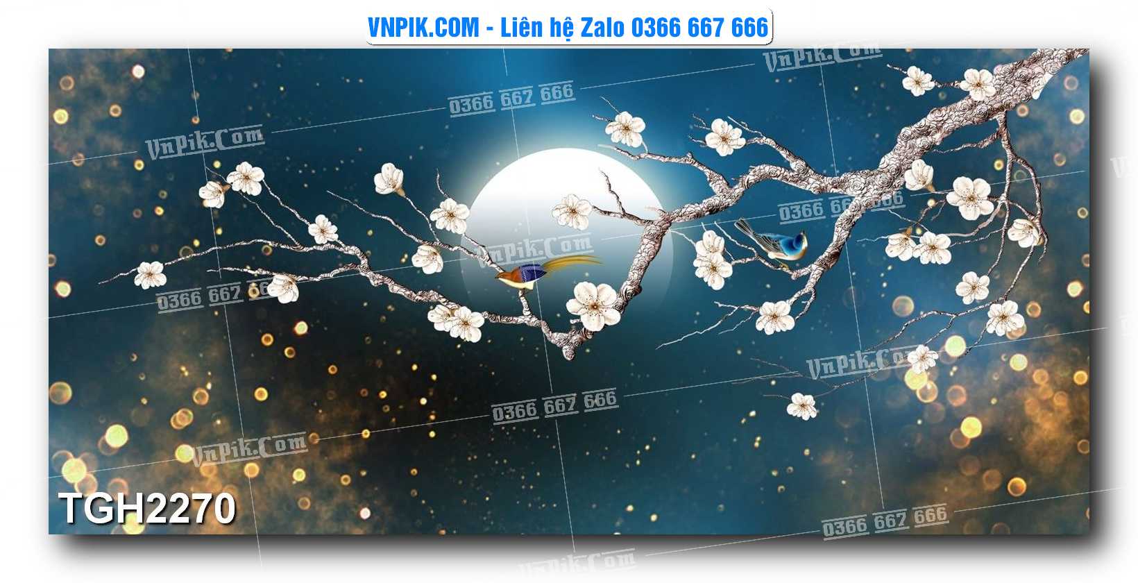 Tranh Ghép Treo Tường Mã File TGH2270
