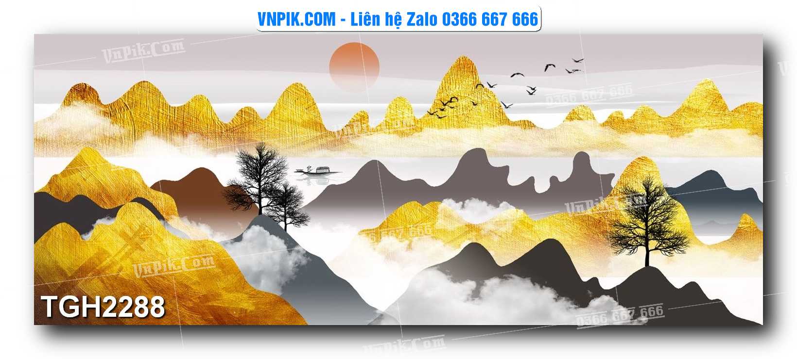 Tranh Ghép Treo Tường Mã File TGH2288