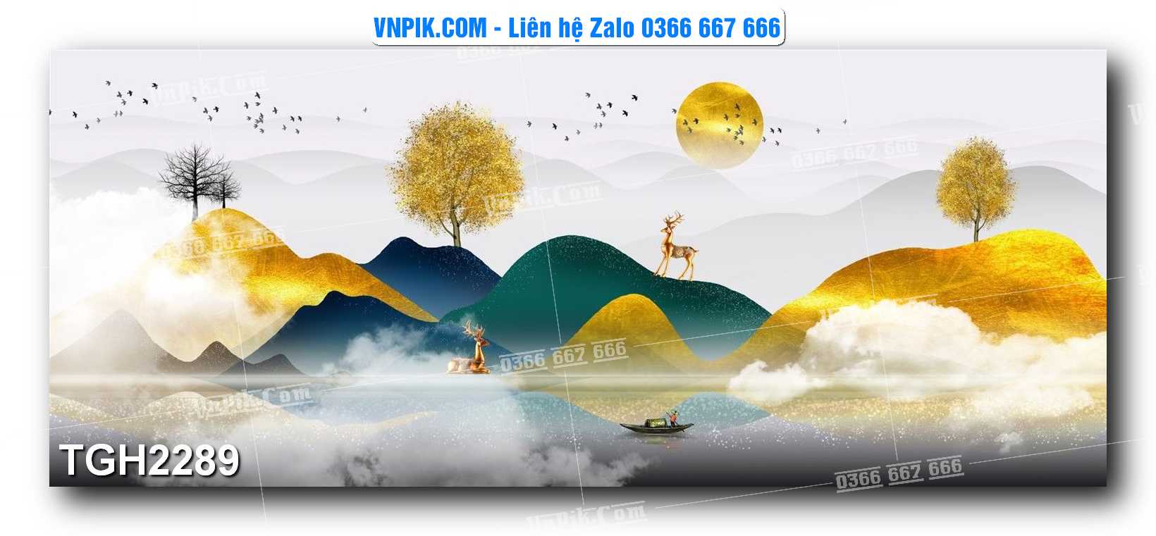 Tranh Ghép Treo Tường Mã File TGH2289