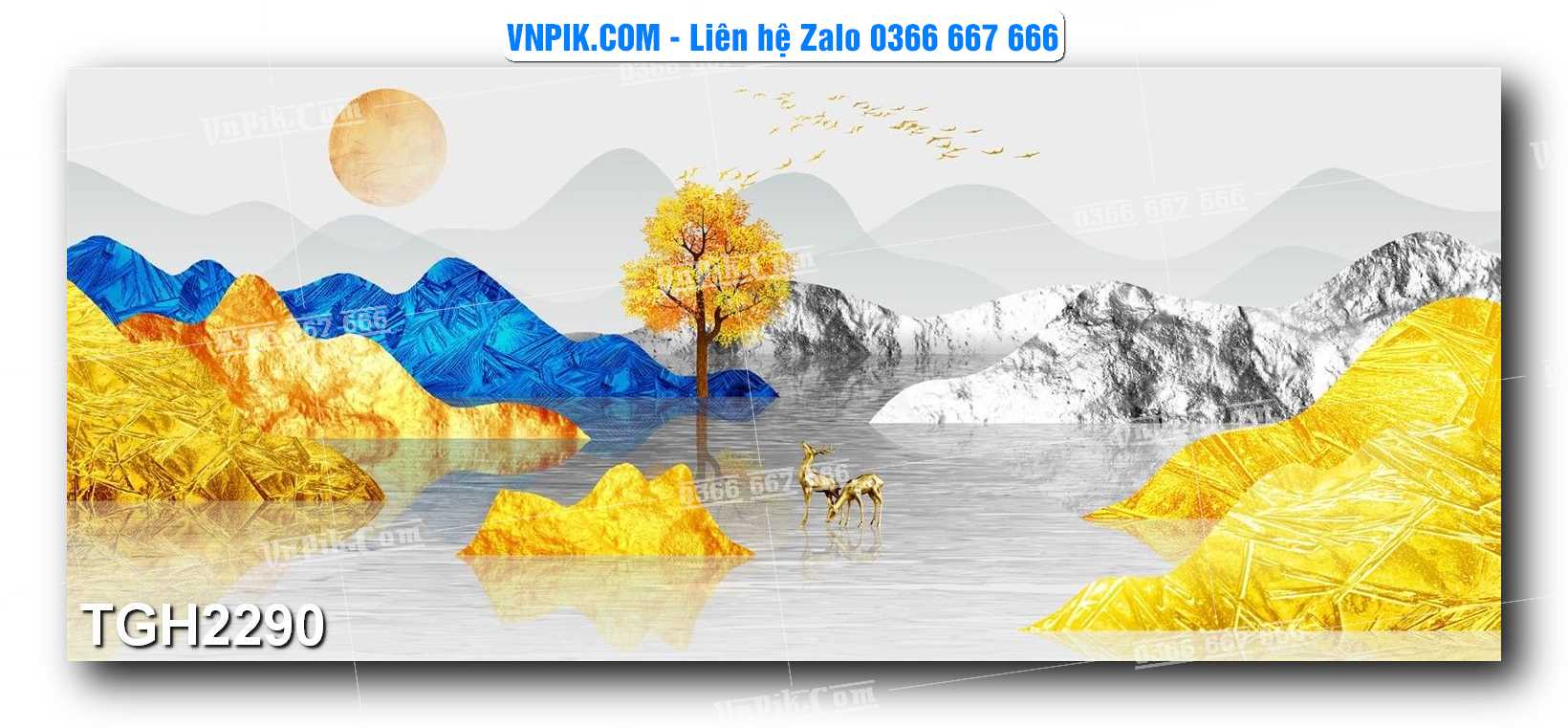 Tranh Ghép Treo Tường Mã File TGH2290