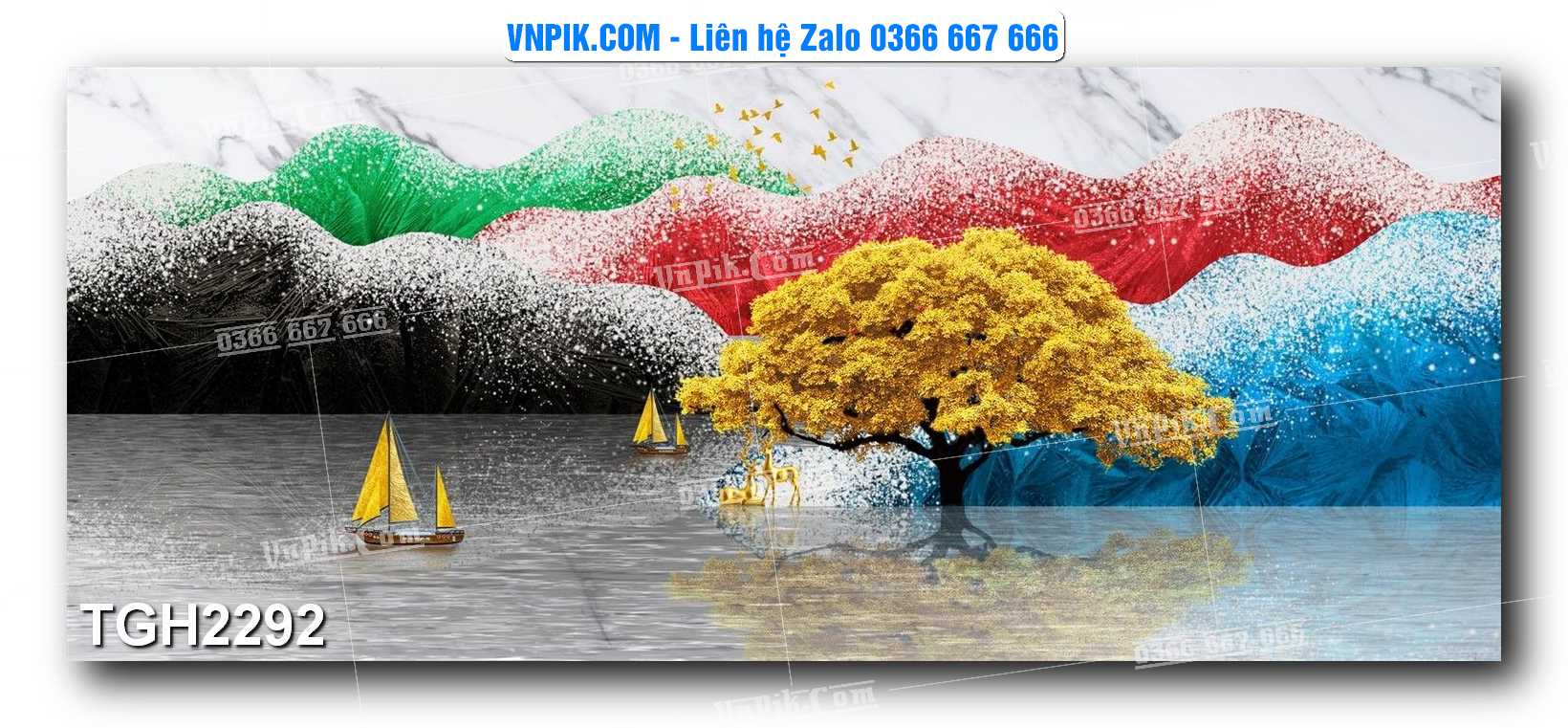 Tranh Ghép Treo Tường Mã File TGH2292