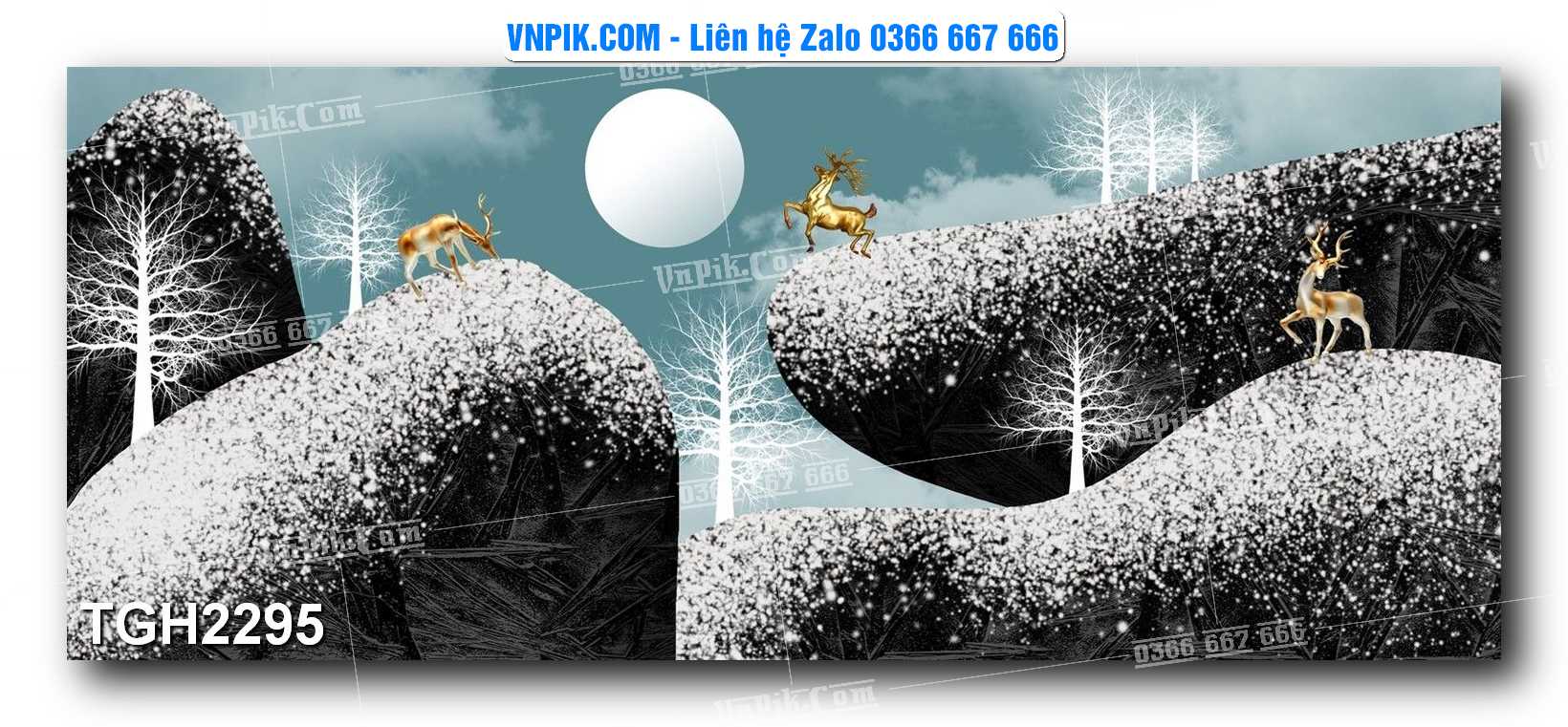 Tranh Ghép Treo Tường Mã File TGH2295