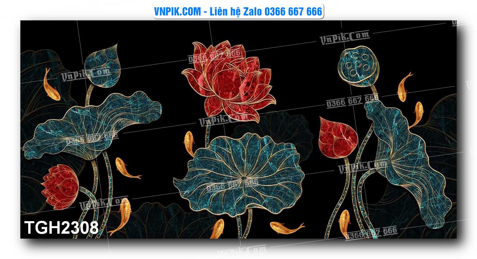 Tranh Ghép Treo Tường Mã File TGH2308