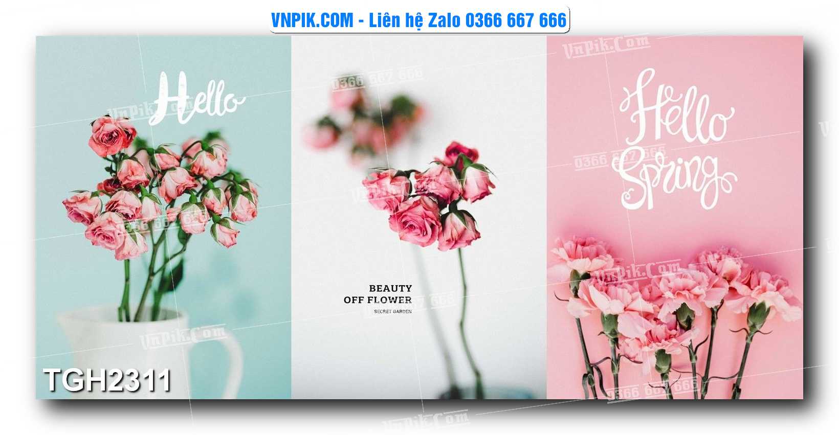 Tranh Ghép Treo Tường Mã File TGH2311