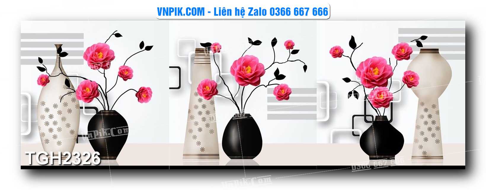 Tranh Ghép Treo Tường Mã File TGH2326
