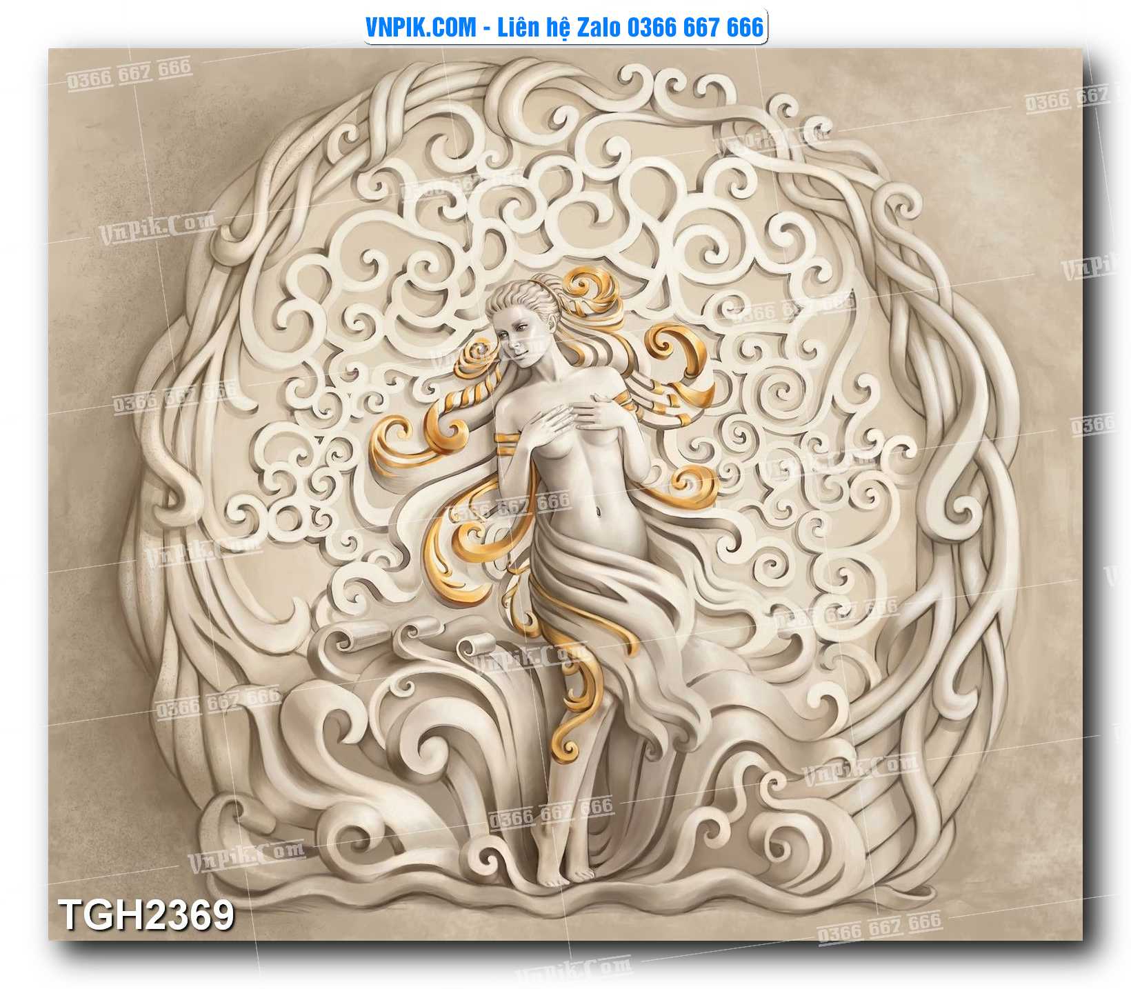 Tranh Ghép Treo Tường Mã File TGH2369
