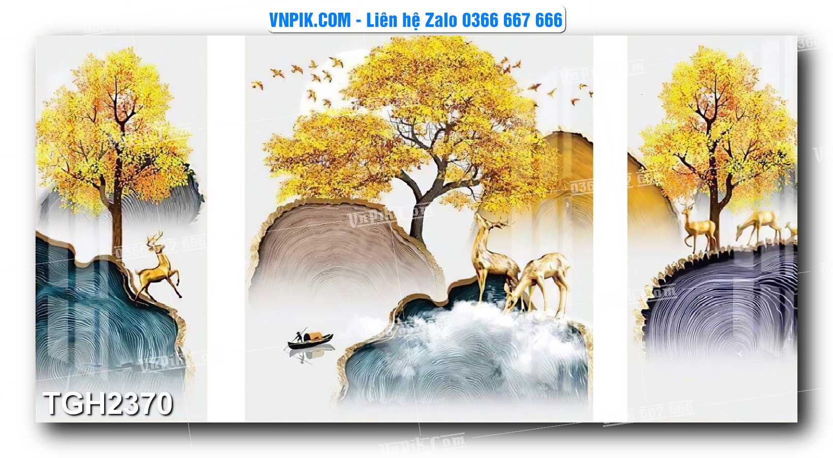 Tranh Ghép Treo Tường Mã File TGH2370