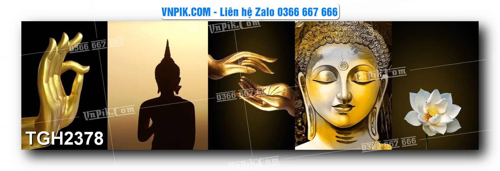 Tranh Ghép Treo Tường Mã File TGH2378