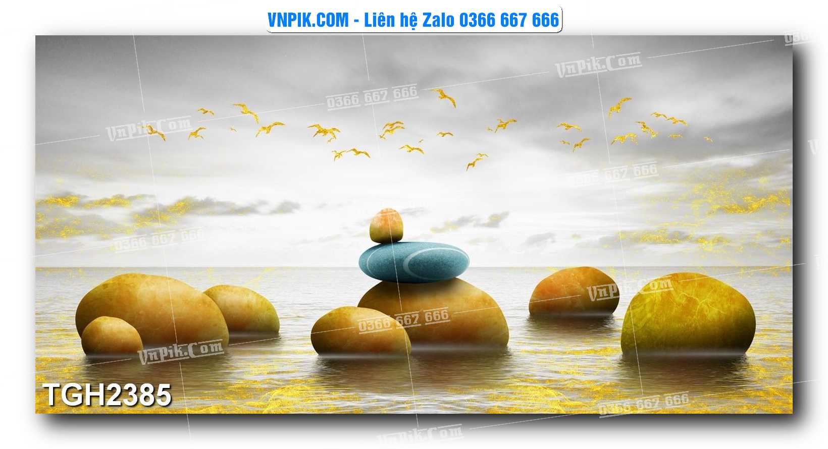Tranh Ghép Treo Tường Mã File TGH2385