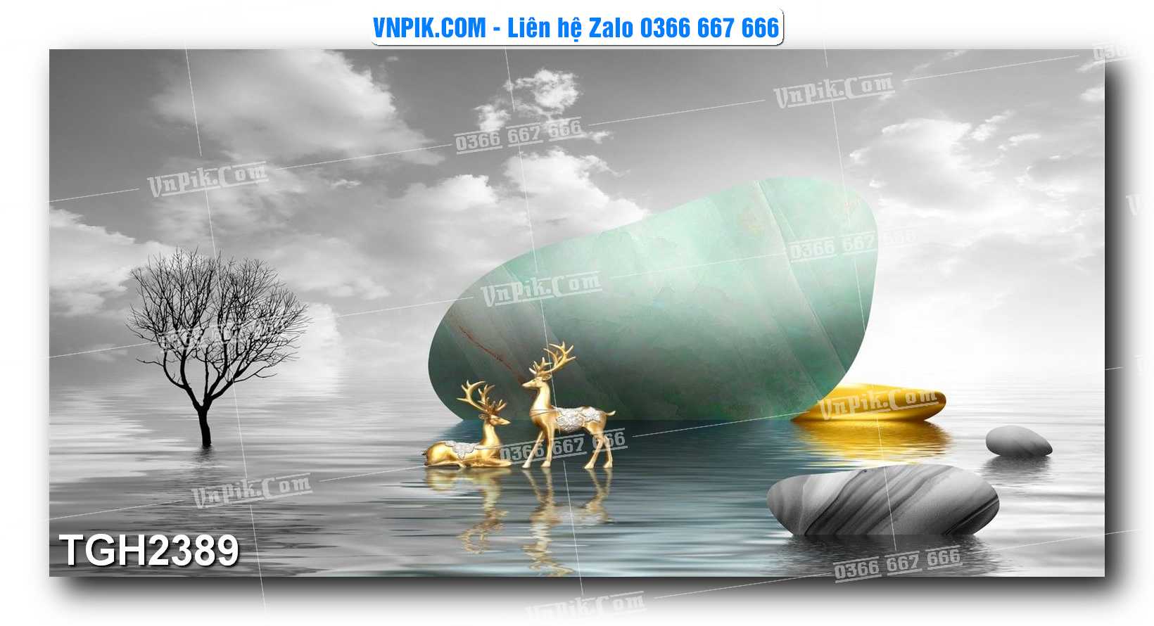 Tranh Ghép Treo Tường Mã File TGH2389