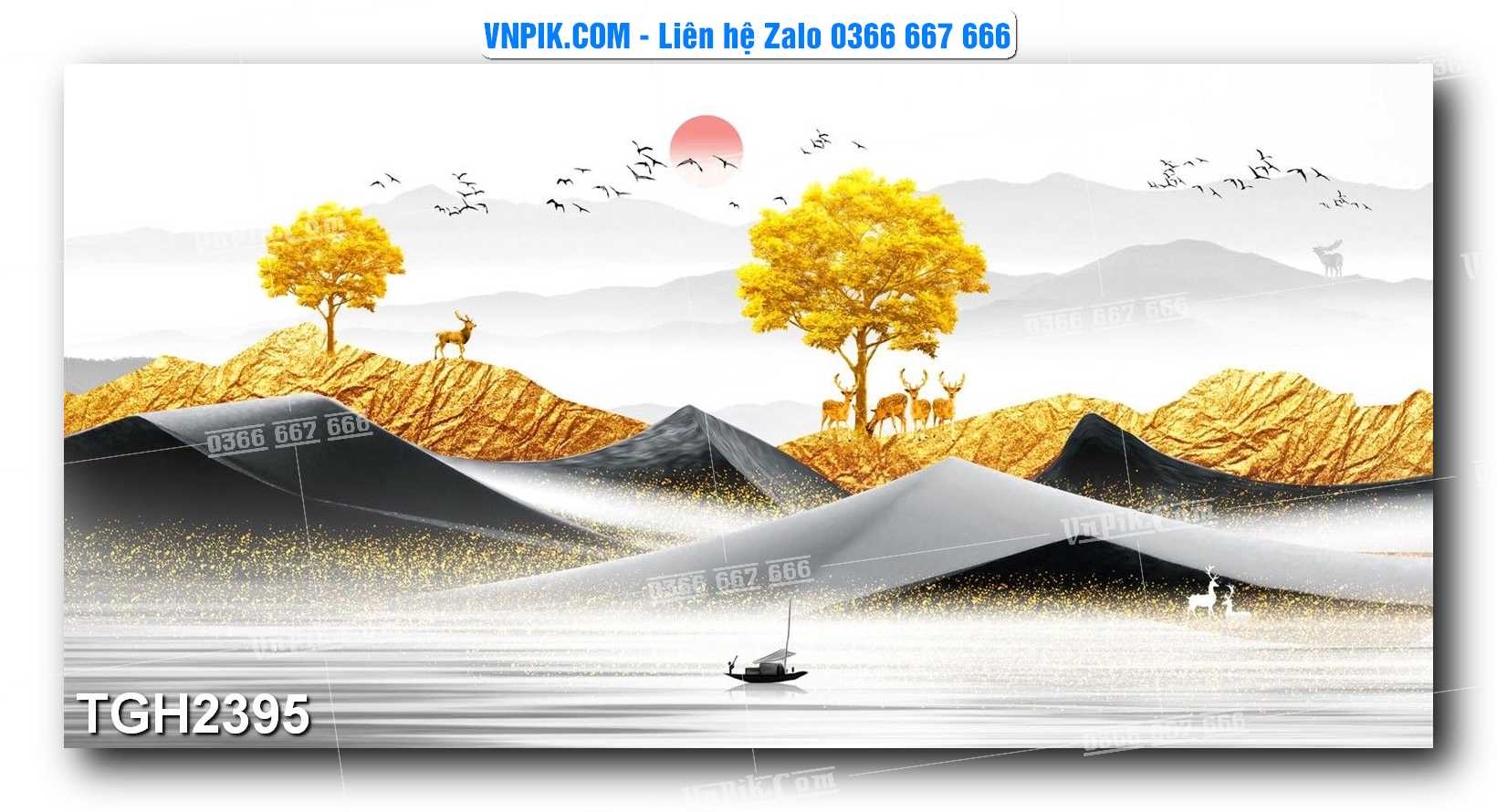 Tranh Ghép Treo Tường Mã File TGH2395