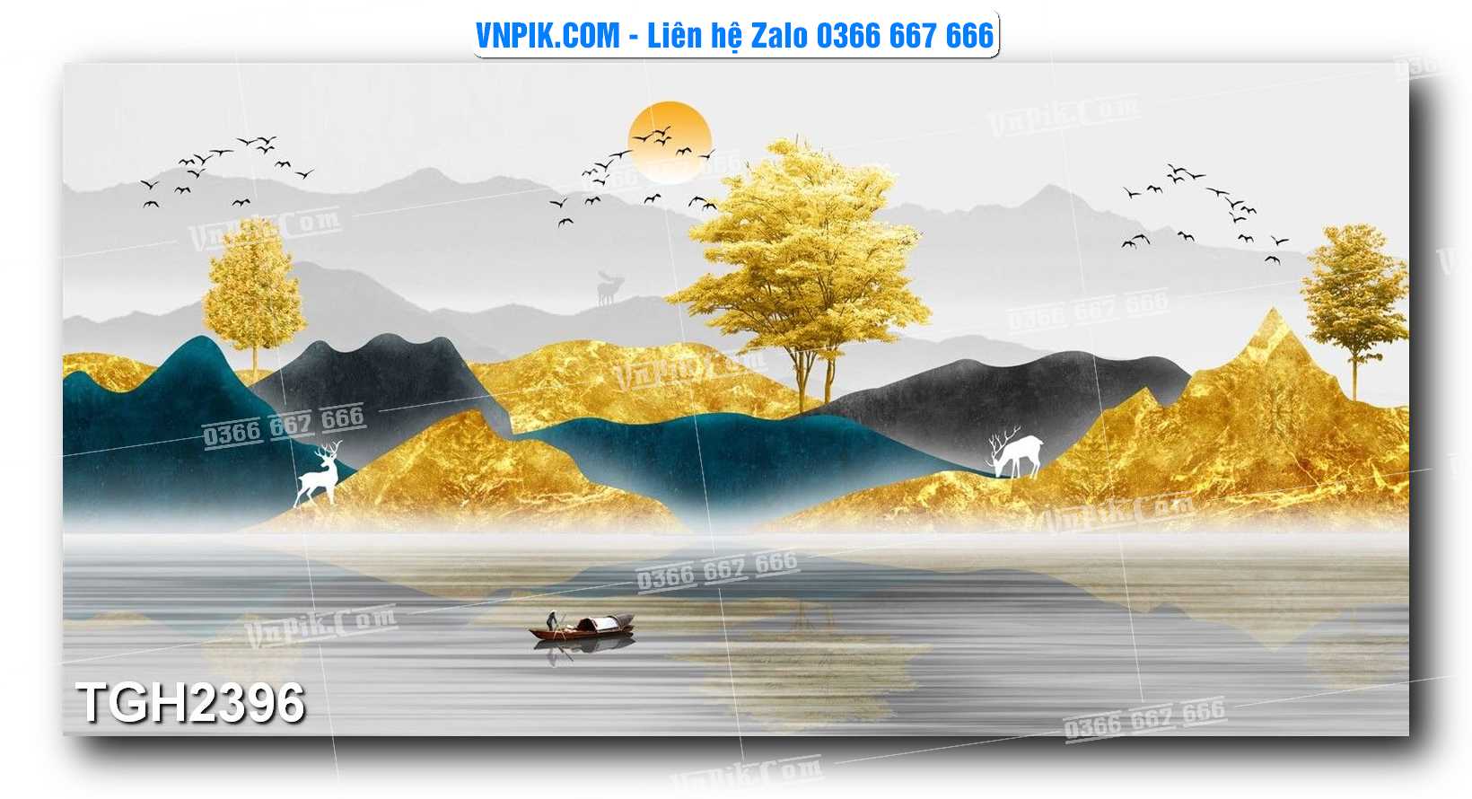 Tranh Ghép Treo Tường Mã File TGH2396