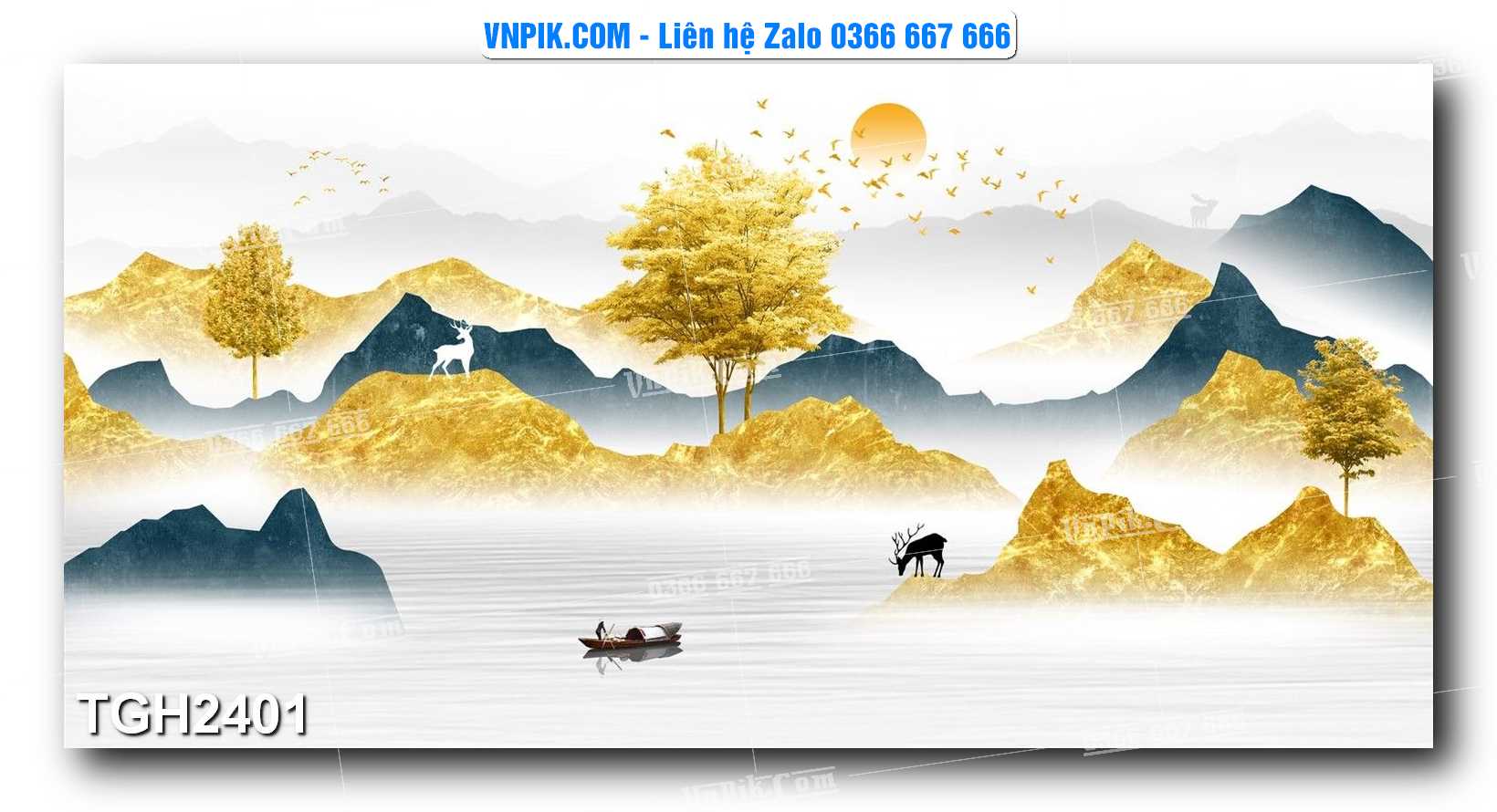Tranh Ghép Treo Tường Mã File TGH2401